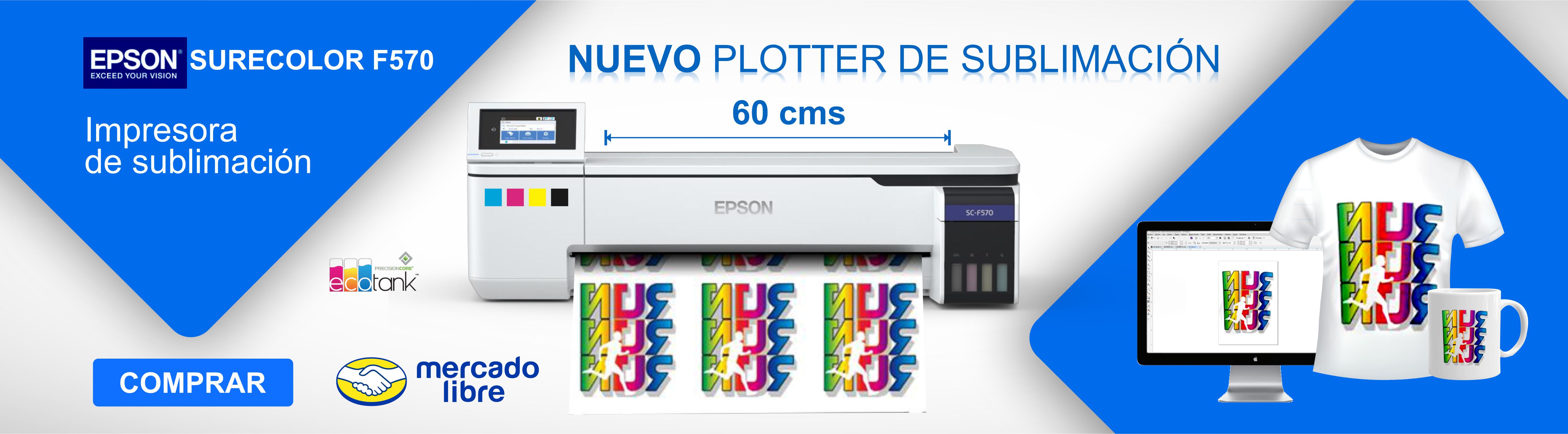 PLOTTER DE SUBLIMACION EPSON F570